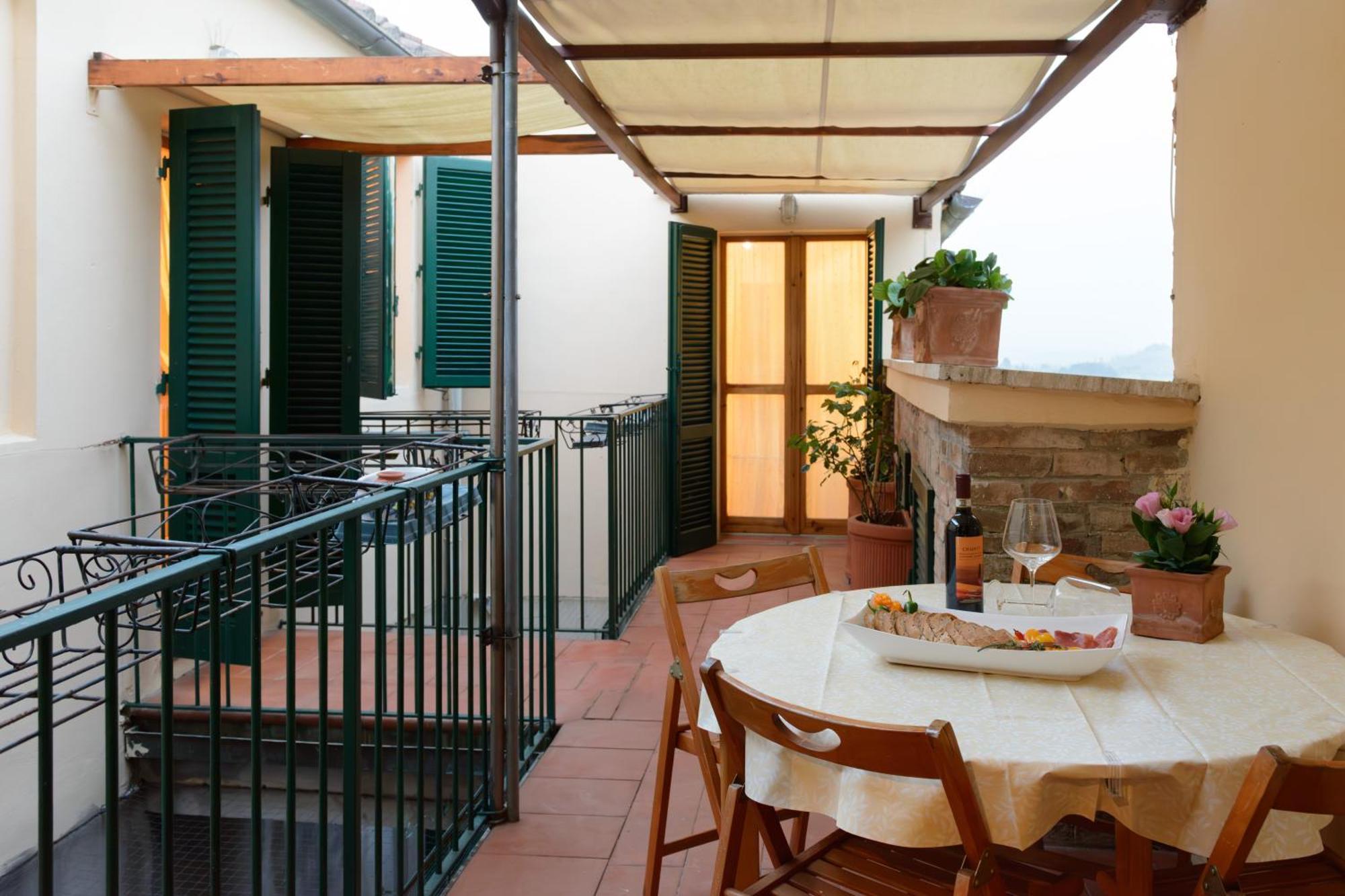 Ferienwohnung La Dimora Di Amedeo Siena Exterior foto